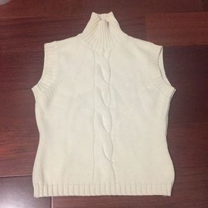 🔴SALE! Made in Italy sleeveless turtleneck